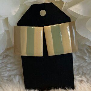 Square Multi-color Earrings  NWT